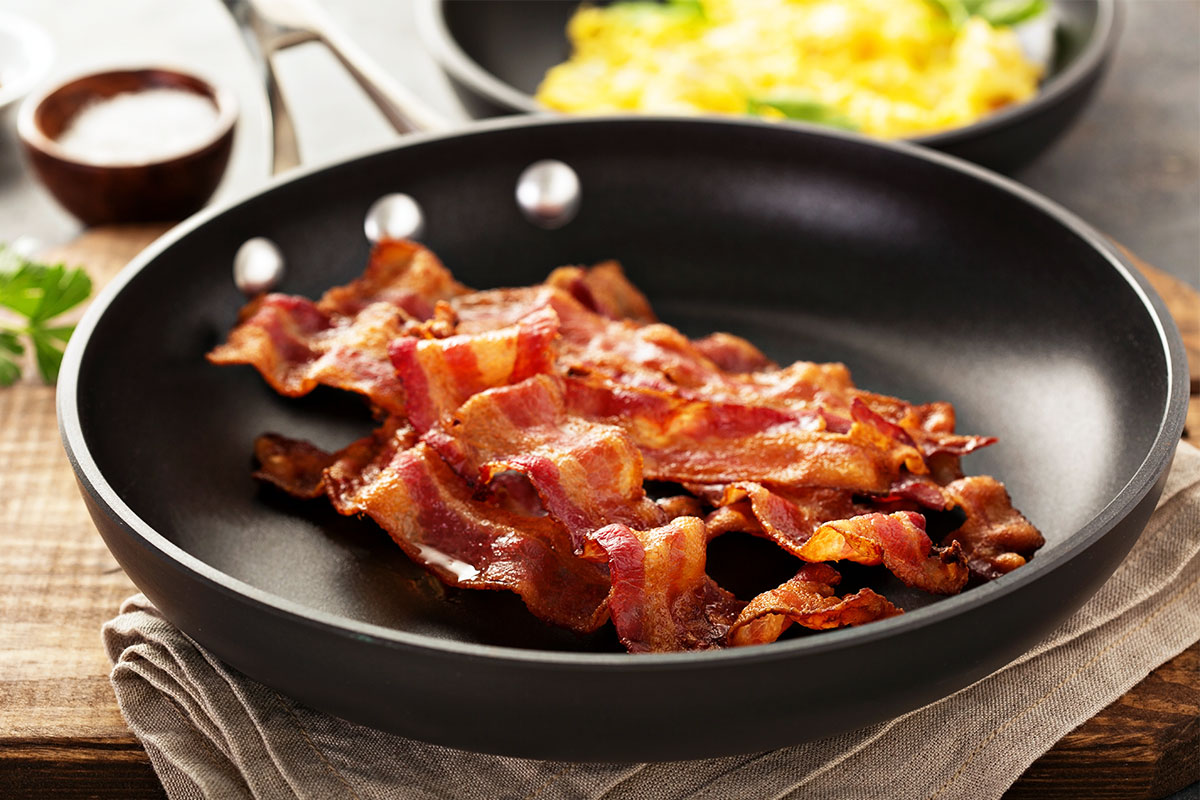 Bacon crocante como fazer