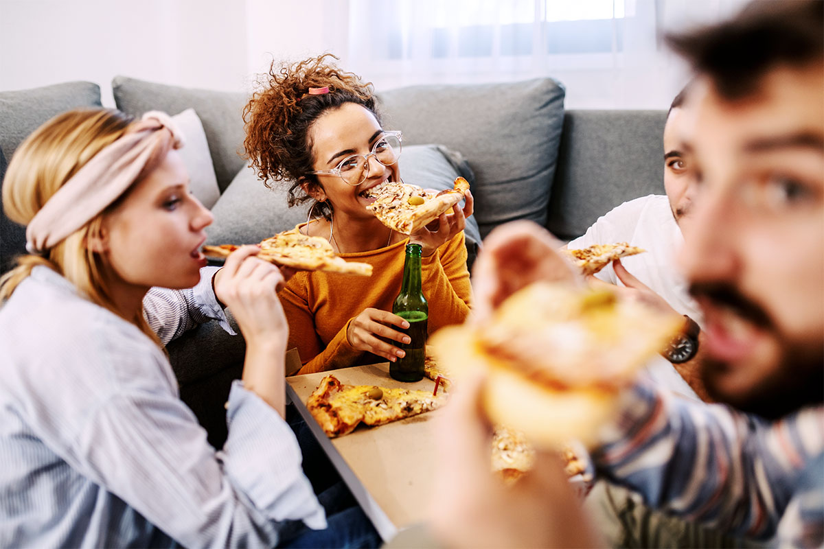 Entradas para jantar de amigos