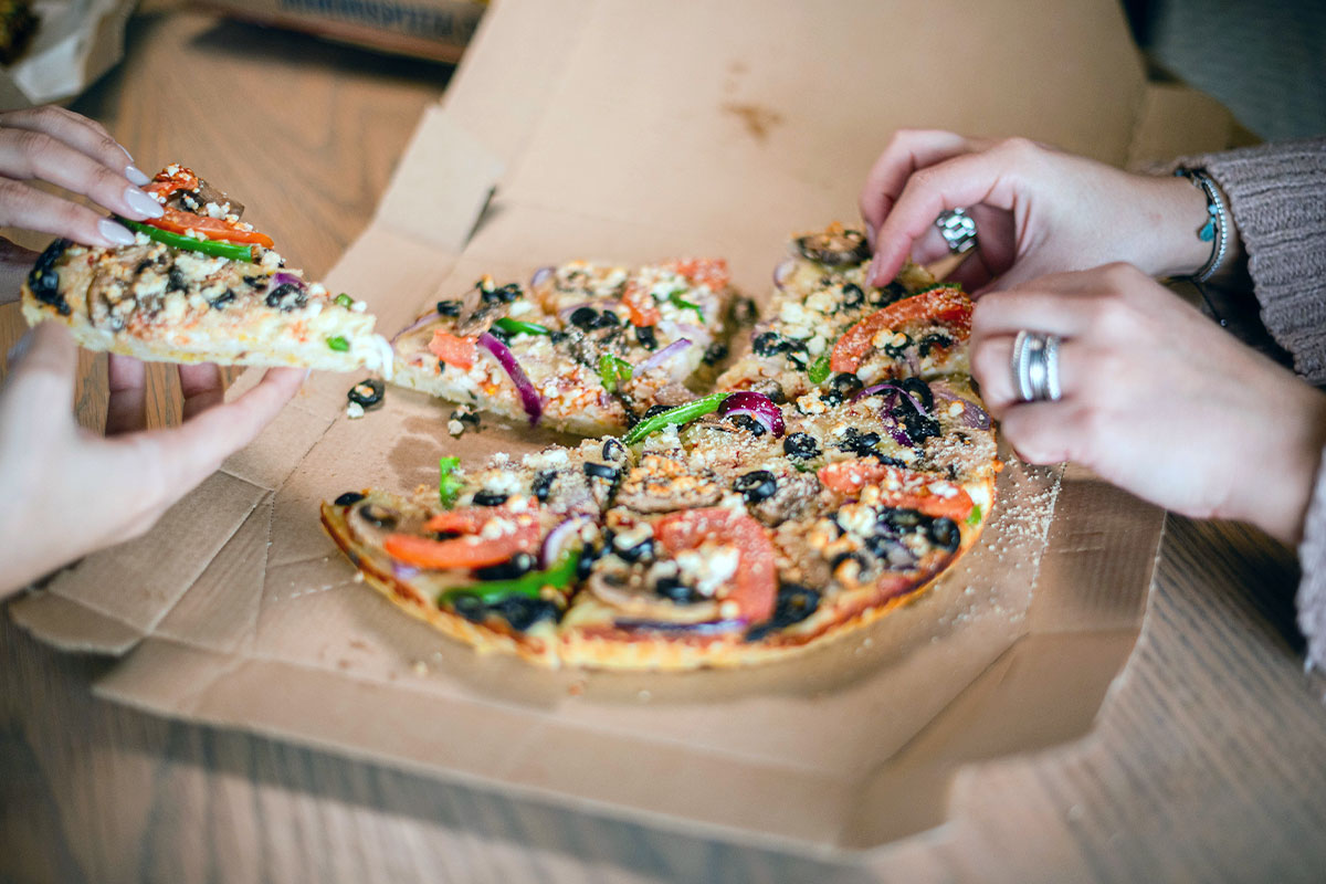 Como aquecer pizza